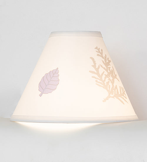 Meyda Lighting Pressed Foliage 8" Beige Shade