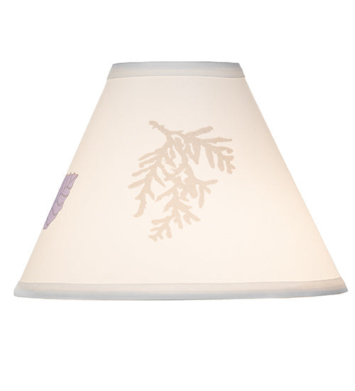 Meyda Lighting Pressed Foliage 8" Beige Shade