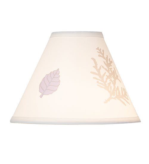 Meyda Lighting Pressed Foliage 8" Beige Shade