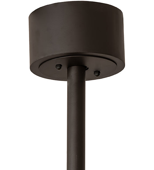 Meyda Lighting Prime 52" 12-Light Oil Rubbed Bronze Dome Chandelier With Angelwing Idalight Shade and Fan