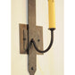 Meyda Lighting Primitive 3" Hand Wrought Iron Wall Sconce
