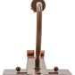 Meyda Lighting Primitive 5" Rust Wall Sconce With Ivory Faux Candlelight