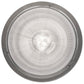 Meyda Lighting Prismatic 26" 3-Light Brushed Nickel Pendant Light With Clear Crystal Idalight Shade Glass