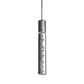 Meyda Lighting Promhadan 5" Extreme Chrome Mini Pendant Light With Clear Bubble Shade