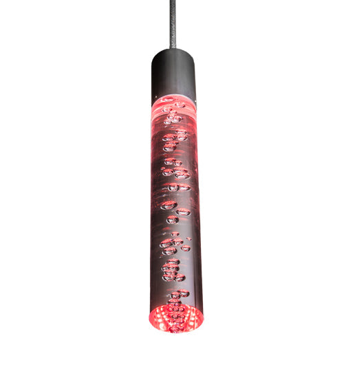 Meyda Lighting Promhadan 5" Extreme Chrome Mini Pendant Light With Clear Bubble Shade