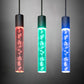 Meyda Lighting Promhadan 5" Extreme Chrome Mini Pendant Light With Clear Bubble Shade