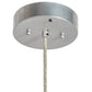 Meyda Lighting Promhadan 5" Extreme Chrome Mini Pendant Light With Clear Bubble Shade
