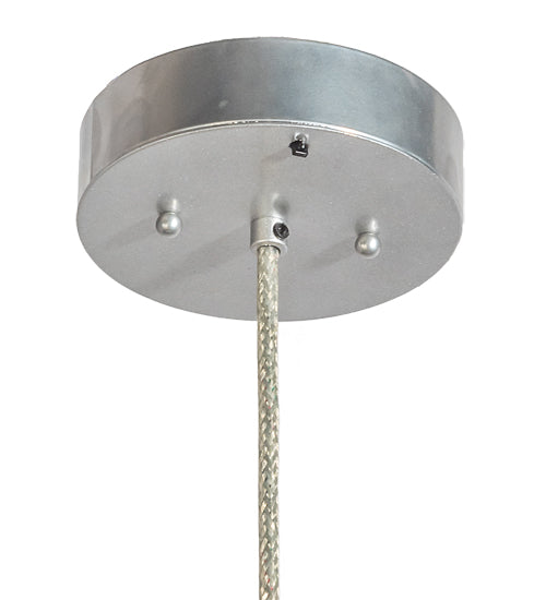 Meyda Lighting Promhadan 5" Extreme Chrome Mini Pendant Light With Clear Bubble Shade