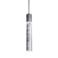Meyda Lighting Promhadan 5" Extreme Chrome Mini Pendant Light With Clear Bubble Shade