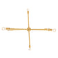 Meyda Lighting Pronograde 44" 8-Light Brushed Brass Pendant Light