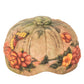 Meyda Lighting Puffy 13" Butterfly & Flowers Multi-Colored Shade Glass