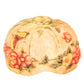 Meyda Lighting Puffy 13" Butterfly & Flowers Multi-Colored Shade Glass