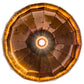 Meyda Lighting Punjab 36" Transparent Copper Pendant Light