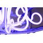 Meyda Lighting Purple Haze 26" 6-Light LED Nickel Pendant Light With Smoke Idalight Shade Glass
