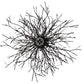 Meyda Lighting Pussy Willow 36" 20-Light Cafe Noir & Rust Pendant Light
