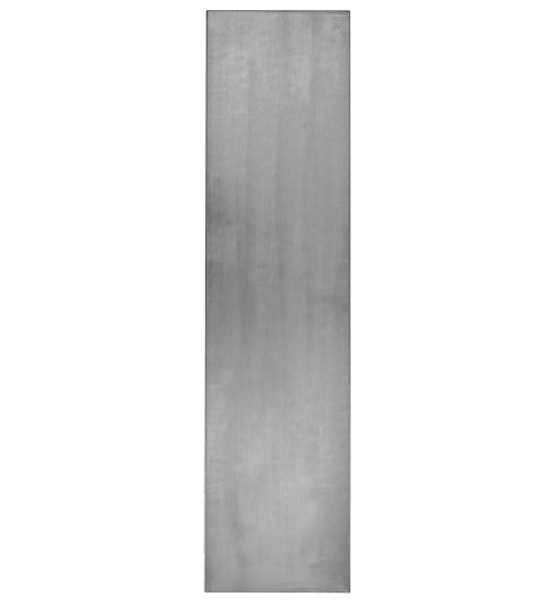 Meyda Lighting Quadrato 10" 2-Light Brushed Aluminum Tower Wall Sconce