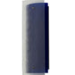Meyda Lighting Quadrato 10" 4-Light Nickel Mist Wall Sconce With Blue & Clear Mist Shade Glass