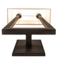 Meyda Lighting Quadrato 16" 2-Light Oil Rubbed Bronze Langedon Wall Sconce With Eggshell Hardbacked Textrene Shade