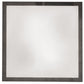 Meyda Lighting Quadrato 17" 2-Light Polished Nickel Flush Mount Light With White Statuario Idalight Shade Glass