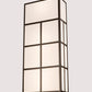 Meyda Lighting Quadrato 18" 6-Light Oil Rubbed Bronze Helsinki Wall Sconce With White Statuario Idalight Shade Glass