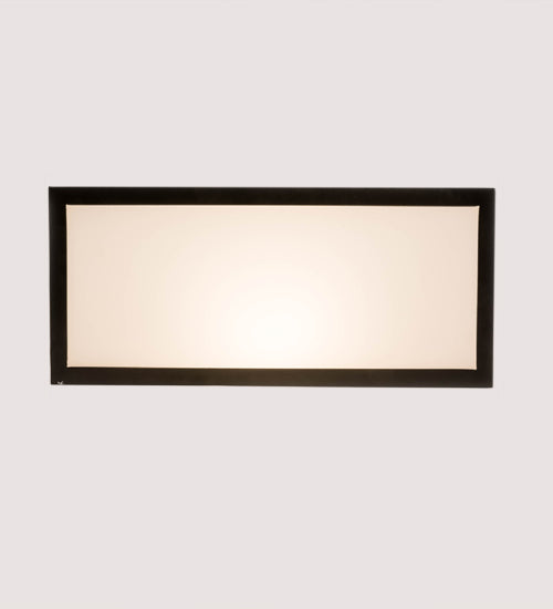 Meyda Lighting Quadrato 18" 6-Light Oil Rubbed Bronze Helsinki Wall Sconce With White Statuario Idalight Shade Glass
