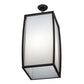 Meyda Lighting Quadrato 21" Oil Rubbed Bronze Kitzi Pendant Light With White Statuario Idalight Shade Glass