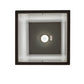 Meyda Lighting Quadrato 21" Oil Rubbed Bronze Kitzi Pendant Light With White Statuario Idalight Shade Glass