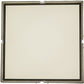 Meyda Lighting Quadrato 30" 12-Light Nickel Linne Pendant Light With Anna Cream Linen Textrene Shade