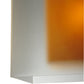 Meyda Lighting Quadrato 48" 3-Light Timeless Bronze Shadow Box Island Pendant Light With Contrail Mist And Tawnyrock Idalight Shade