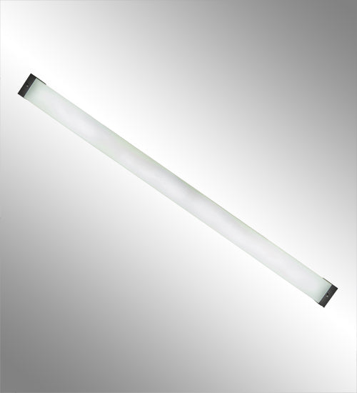 Meyda Lighting Quadrato 48" LED Weatherable Silver Livello Pendant Light With White Statuario Idalight Shade