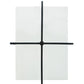 Meyda Lighting Quadrato 48" Natural Steel Brew Pendant Light With White Frosted Statuario Idalight Shade