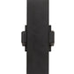Meyda Lighting Quadrato 6" 2-Light Textured Black Torre Wall Sconce