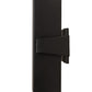 Meyda Lighting Quadrato 6" 2-Light Textured Black Torre Wall Sconce