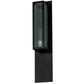 Meyda Lighting Quadrato 6" Bronze Diamond Wall Sconce With Frosted Wire Shade Glass