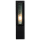 Meyda Lighting Quadrato 6" Bronze Diamond Wall Sconce With Frosted Wire Shade Glass