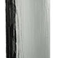 Meyda Lighting Quadrato 6" Nickel Wall Sconce With Clear Mist Shade Glass