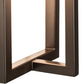 Meyda Lighting Quincy 6" Bronze Wall Sconce With Off White Textrene Shade