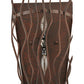 Meyda Lighting Rama 12" 2-Light Cajun Spice Wall Sconce With Statuario Idalight Shade