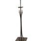 Meyda Lighting Ramus 63" 4-Light Timeless Bronze Floor Lamp Base