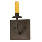 Meyda Lighting Ranchero 6" Dark Roast Wall Sconce With Brown Faux Leather Shade