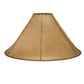 Meyda Lighting Rawhide 24" Brown Natural Rawhide Shade