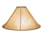 Meyda Lighting Rawhide 24" Brown Natural Rawhide Shade