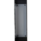 Meyda Lighting Redemption 5" 2-Light Satin Black & Wrought Iron Wall Sconce With White Statuario Idalight Shade Glass