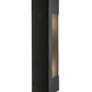 Meyda Lighting Redemption 5" 2-Light Satin Black & Wrought Iron Wall Sconce With White Statuario Idalight Shade Glass