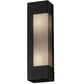 Meyda Lighting Redemption 5" 2-Light Satin Black & Wrought Iron Wall Sconce With White Statuario Idalight Shade Glass