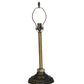 Meyda Lighting Reeded Column 17" Table Lamp Base