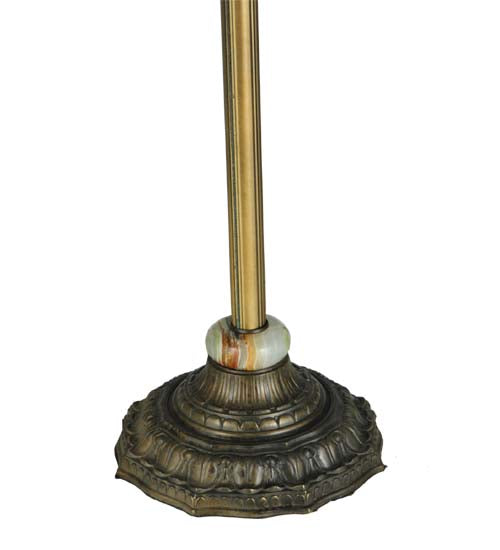 Meyda Lighting Reeded Column 17" Table Lamp Base