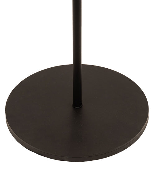 Meyda Lighting Relek 28"W x 71"H 12-Light Textured Black Floor Lamp