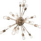 Meyda Lighting Relek 36" 24-Light Polished Nickel Pendant Light