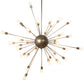 Meyda Lighting Relek 68" 36-Light Nickel Pendant Light